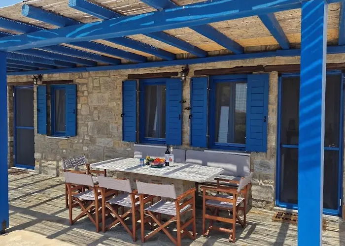 Zoe With Seaview Near Golden Feriehus Chrisi Akti (Paros)